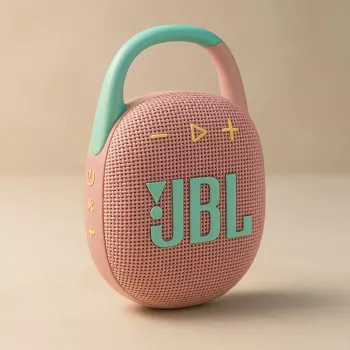 Tragbarer Lautsprecher JBL Clip 5 Mint (JBLCLIP5PINK)