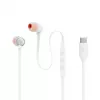 JBL Tune 310C Headset Kabelgebunden In-Ear Anrufe/Musik USB Typ-C Weiß