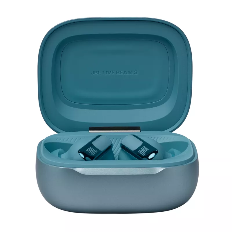 JBL Live Beam 3 Headset Kabellos In-Ear Anrufe/Musik/Sport/Alltag Bluetooth Blau
