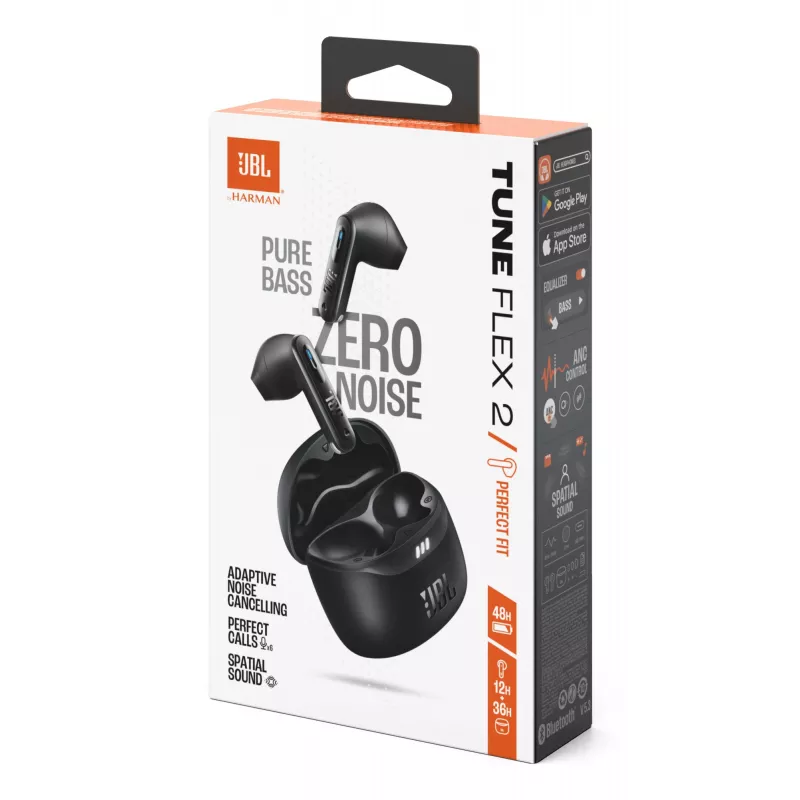 JBL Tune Flex 2 Headset True Wireless Stereo (TWS) In-Ear Anrufe/Musik Bluetooth Schwarz