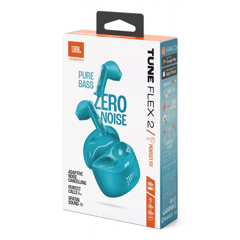 JBL Tune Flex 2 Headset True Wireless Stereo (TWS) In-ear Anrufe/Musik Bluetooth Türkis