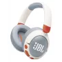 JBL Junior 470NC Headset Kabellos Head-band Anrufe/Musik USB Typ-C Bluetooth Hellgrau, Weiß
