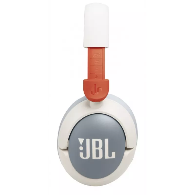 JBL Junior 470NC Headset Kabellos Head-band Anrufe/Musik USB Typ-C Bluetooth Hellgrau, Weiß