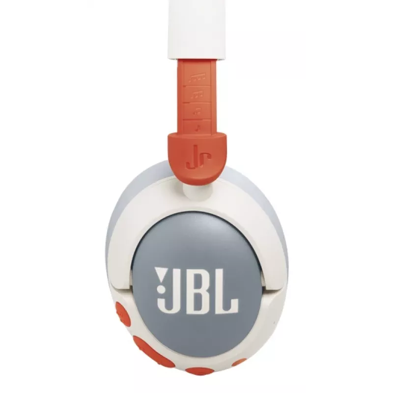 JBL Junior 470NC Headset Kabellos Head-band Anrufe/Musik USB Typ-C Bluetooth Hellgrau, Weiß