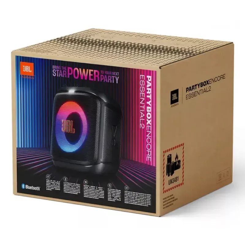 JBL PartyBox Encore Essential 2 Party-Lautsprecher Schwarz 100 W