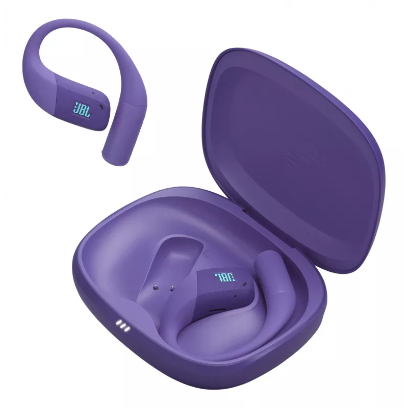 Headset JBL Endurance Zone Wireless Open-Ear Sports Bluetooth – Violett, 20–20000 Hz, 89,6 g