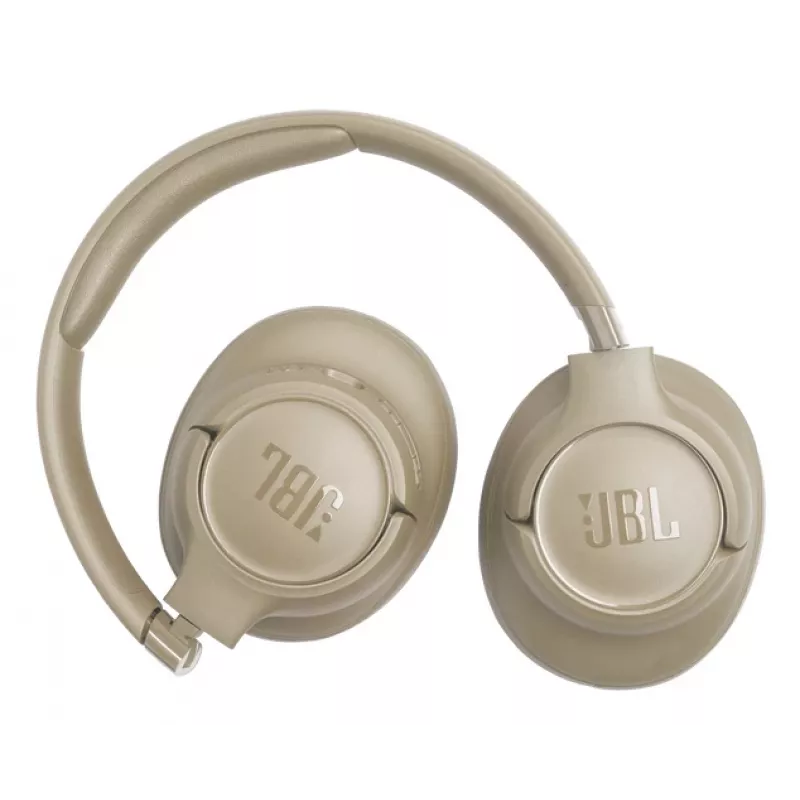 Headset JBL Tune 730BT kabellos Bluetooth supra-aural, 20–20000 Hz, 218,2 g, beige