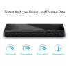 TP-Link UH700 Schnittstellen-Hub USB 3.2 Gen 1 (3.1 Gen 1) Micro-B 5000 Mbit/s Schwarz