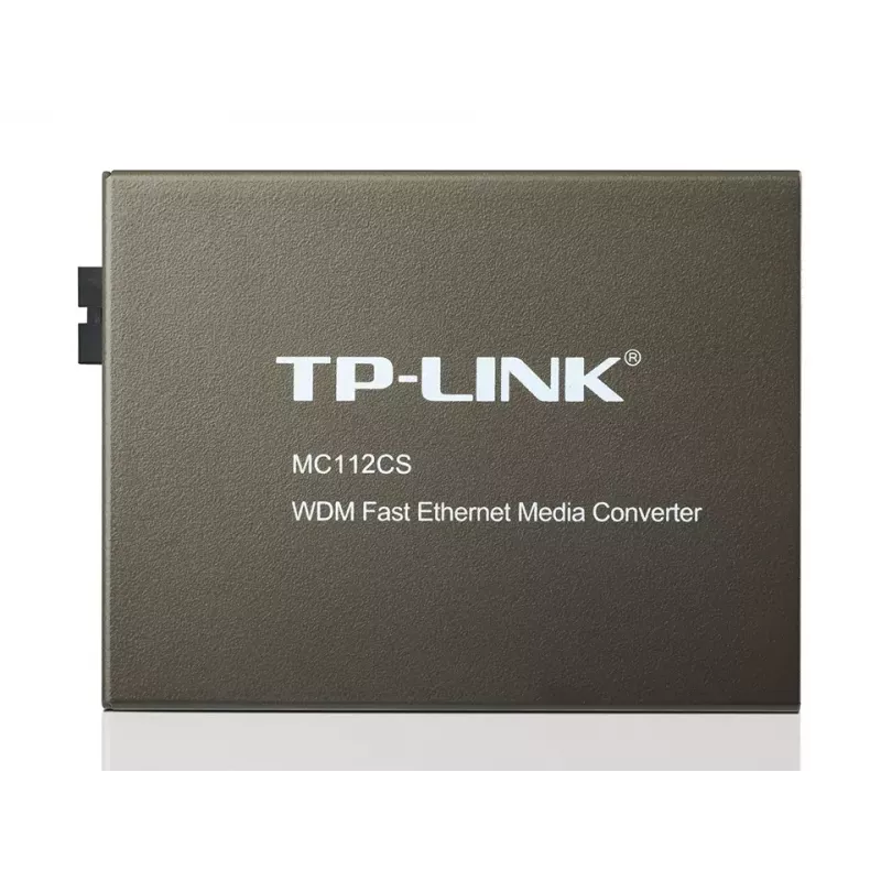 TP-Link MC112CS Netzwerk-Medienkonverter 100 Mbit/s Singlemode Schwarz