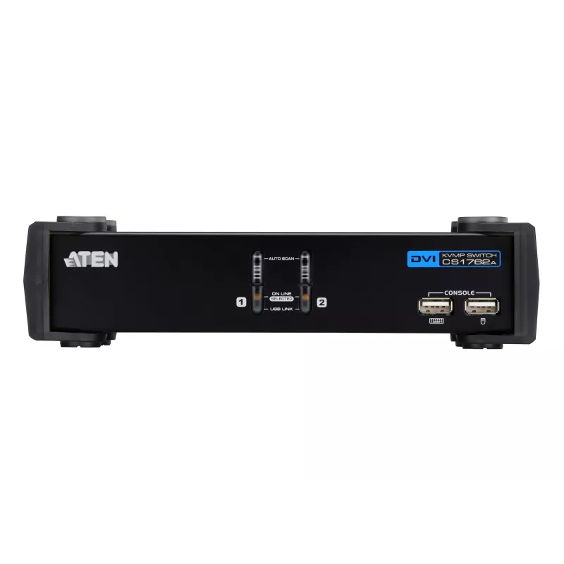 ATEN CS1762A KVM-Switch Schwarz