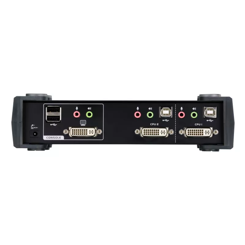 ATEN CS1762A KVM-Switch Schwarz