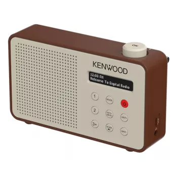 Kenwood CRM25DABT Tragbares Digitalradio Mokka