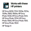 HP 303 Schwarz Original Tintenpatrone, Standardreichweite, Schwarz, Pigmenttinte, 1 Stk., 200 Seiten, Einzelpackung
