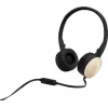 HP Stereo Headset H2800 (Schwarz mit Seidengold), Kabelgebunden, Anrufe/Musik, 125 g, Headset, Schwarz, Gold