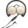 HP Stereo Headset H2800 (Schwarz mit Seidengold), Kabelgebunden, Anrufe/Musik, 125 g, Headset, Schwarz, Gold