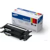 Toner-Kartuschen 2er-Pack, Samsung CLT-P4092B, Schwarz, 1.500 Seiten pro Kartusche