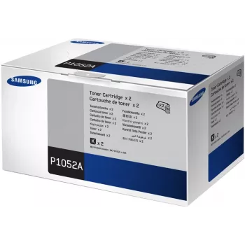 Samsung MLT-P1052A 2er-Pack Tonerkartuschen mit hoher Reichweite, Schwarz, 5000 Seiten, 2 Stk.