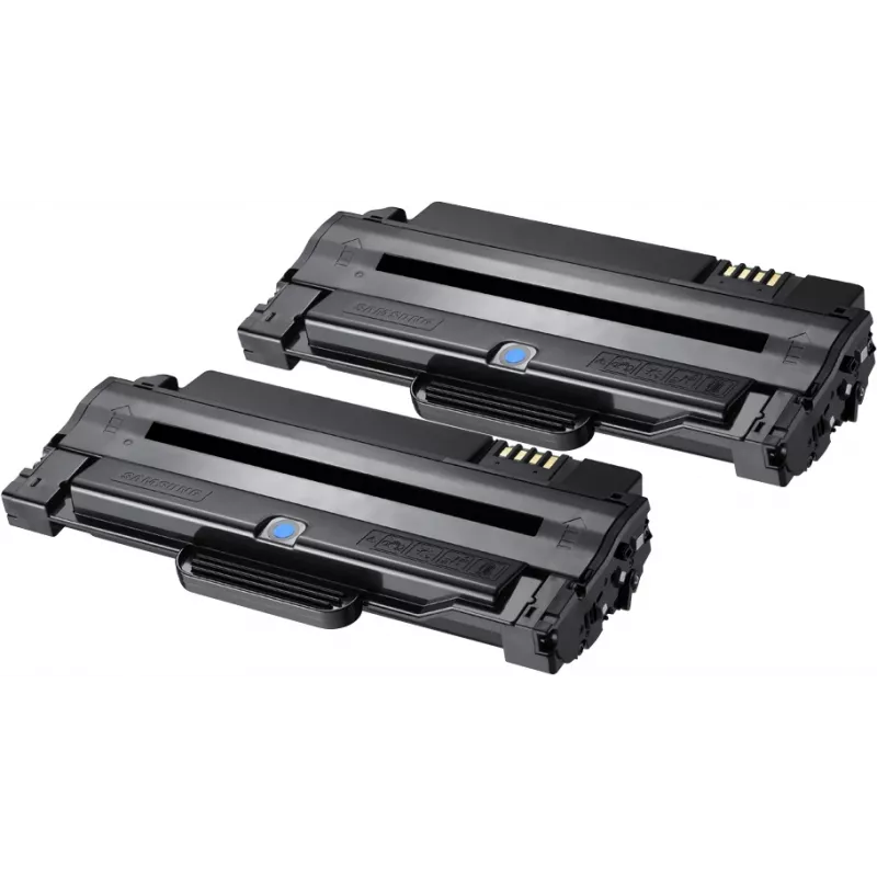 Samsung MLT-P1052A 2er-Pack Tonerkartuschen mit hoher Reichweite, Schwarz, 5000 Seiten, 2 Stk.