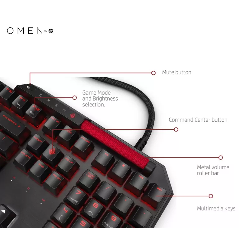 HP OMEN by Sequencer Tastatur