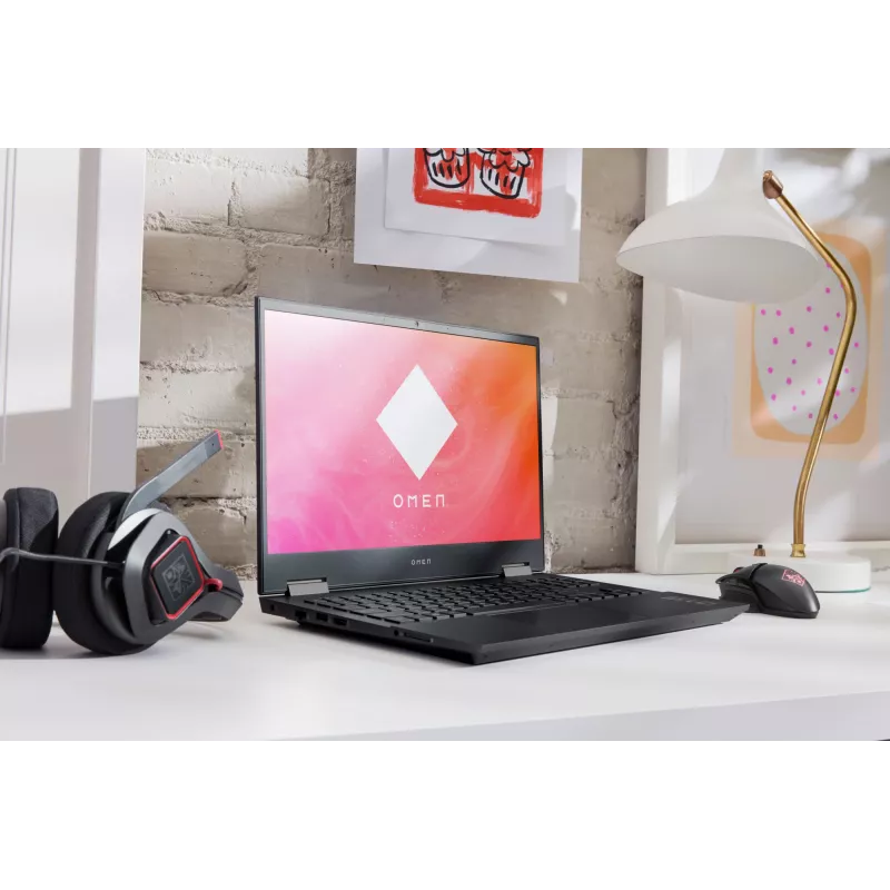 HP OMEN by Reactor Maus, Rechtshänder, Optisch, USB Typ-A, 16000 DPI, 0,2 ms, Schwarz