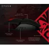HP OMEN by Reactor Maus, Rechtshänder, Optisch, USB Typ-A, 16000 DPI, 0,2 ms, Schwarz