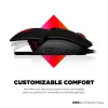 HP OMEN by Reactor Maus, Rechtshänder, Optisch, USB Typ-A, 16000 DPI, 0,2 ms, Schwarz
