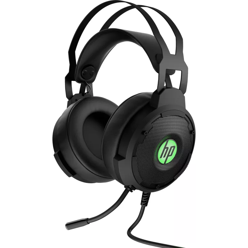 HP Pavilion Gaming Headset 600, Kabelgebunden, Gaming, 360 g, Headset, Schwarz, Grün