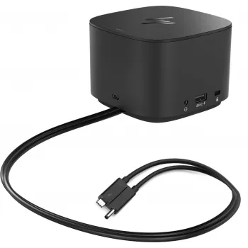 HP Thunderbolt Dock G2 mit Combo-Kabel, kabelgebunden, Thunderbolt, Schwarz, Kensington, China, HP