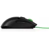 HP Pavilion Gaming Maus 300, beidhändig, optisch, USB Typ A, 5000 dpi, schwarz, grün
