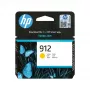 HP 912 Gelb Original Tintenpatrone, Gelb, 1 Stk., 315 Seiten
