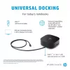 HP USB-C Dock G5, kabelgebunden, USB 3.2 Gen 1 (3.1 Gen 1) Type-C, Schwarz, Schwarz, China, Thailand, Mexiko, HP