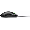 HP X220 Hintergrundbeleuchtete Gaming-Maus, beidhändig, Optisch, USB Typ-A, 3600 DPI, Schwarz