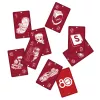 UNO Mattel 80th Ruby Red Kartenspiel für Kinder & Familienabend