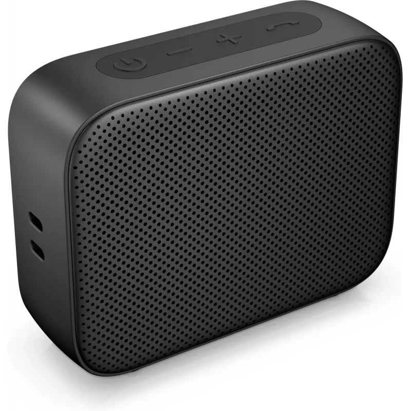 HP Schwarz Bluetooth Speaker 350, Wireless, USB Type-C, Mono tragbarer Lautsprecher, Schwarz, Rechteckig, Tasten