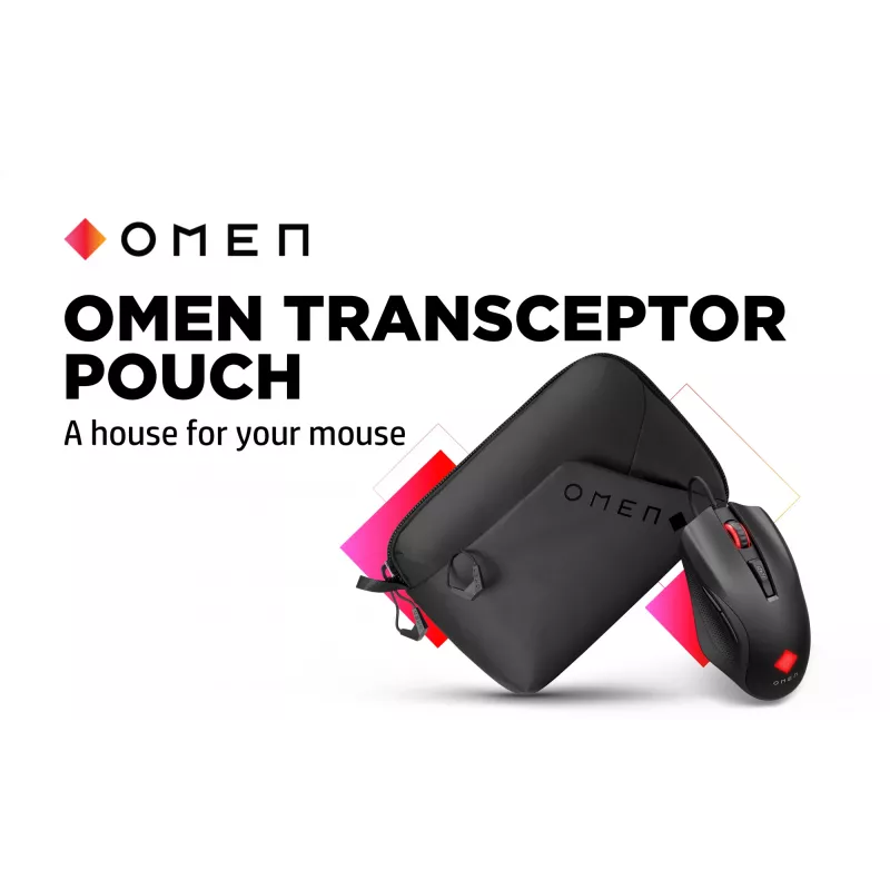 HP OMEN Transceptor-Tasche, Nylon, 230 mm, 160 mm, 70 mm, 160 g, Schwarz