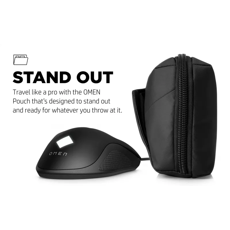 HP OMEN Transceptor-Tasche, Nylon, 230 mm, 160 mm, 70 mm, 160 g, Schwarz