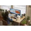 HP P34hc G4 WQHD USB-C Curved Monitor, 86,4 cm (34 Zoll), 3440 x 1440 Pixel, Wide Quad HD, LCD, 5 ms, Schwarz