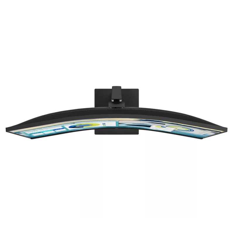 HP P34hc G4 WQHD USB-C Curved Monitor, 86,4 cm (34 Zoll), 3440 x 1440 Pixel, Wide Quad HD, LCD, 5 ms, Schwarz