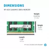 HP 286H5AA Speichermodul 4 GB 1 x 4 GB DDR4 260-Pin SO-DIMM