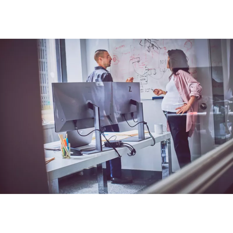 HP USB-C Dock G5, Kabelgebunden, USB 3.2 Gen 1 (3.1 Gen 1) Typ-C, Schwarz, Schwarz, China, Kompatibel mit HP Laptops, MacBook Computern und anderen Laptops.[2]