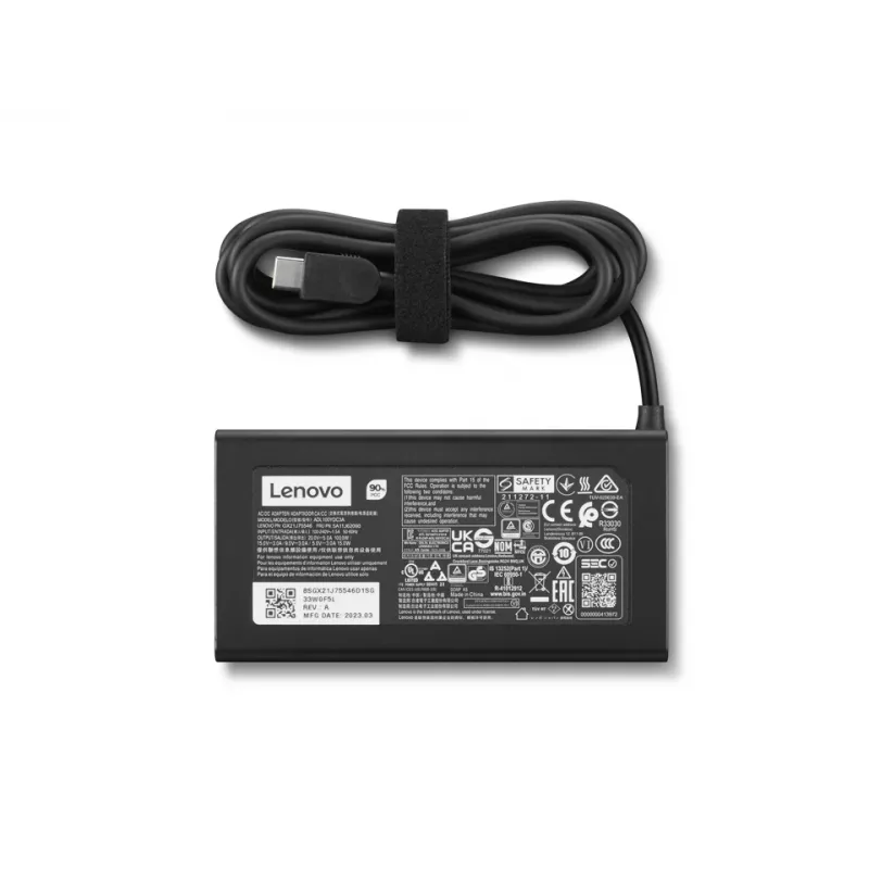 Lenovo 4X21M37473 power adapter/inverter Indoor 100 W Schwarz