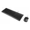 Kabelgebundenes Full-Size-USB-Tastatur- und Maus-Set Lenovo 4X31R64409 — 100 % Layout, 1,8 m Kabel, Schwarz, Dänisch