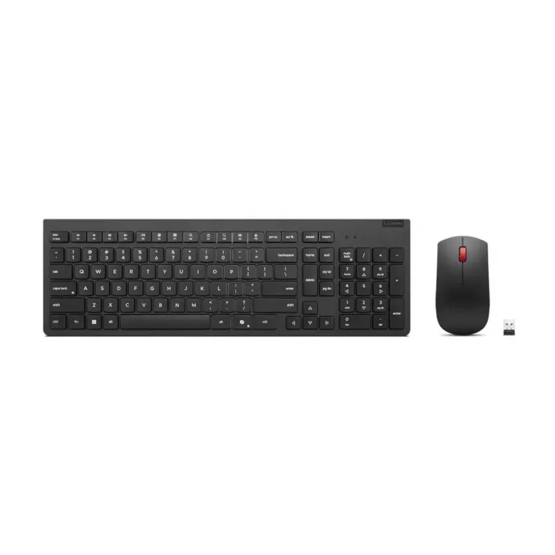 Lenovo 4X31R64497 Tastatur Maus enthalten Büro RF Wireless Nordisch Schwarz