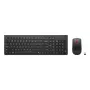 Lenovo 4X31R64462 Tastatur Maus enthalten Büro RF Wireless + Bluetooth Dänisch Schwarz
