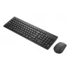 Lenovo 4X31R64462 Tastatur Maus enthalten Büro RF Wireless + Bluetooth Dänisch Schwarz
