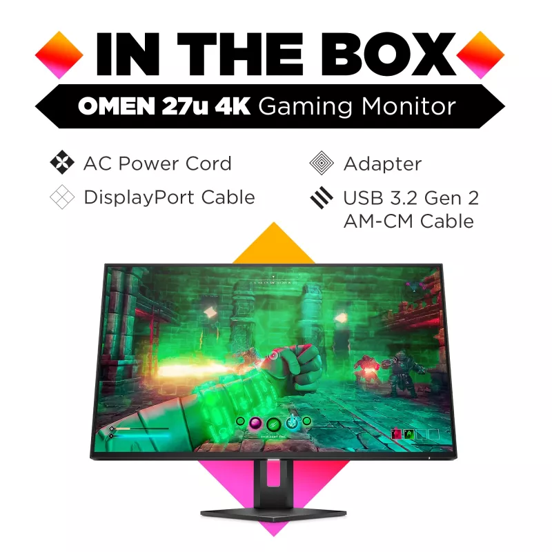 Monitor HP OMEN 27u 27 Zoll 4K Ultra HD LCD 3840 x 2160