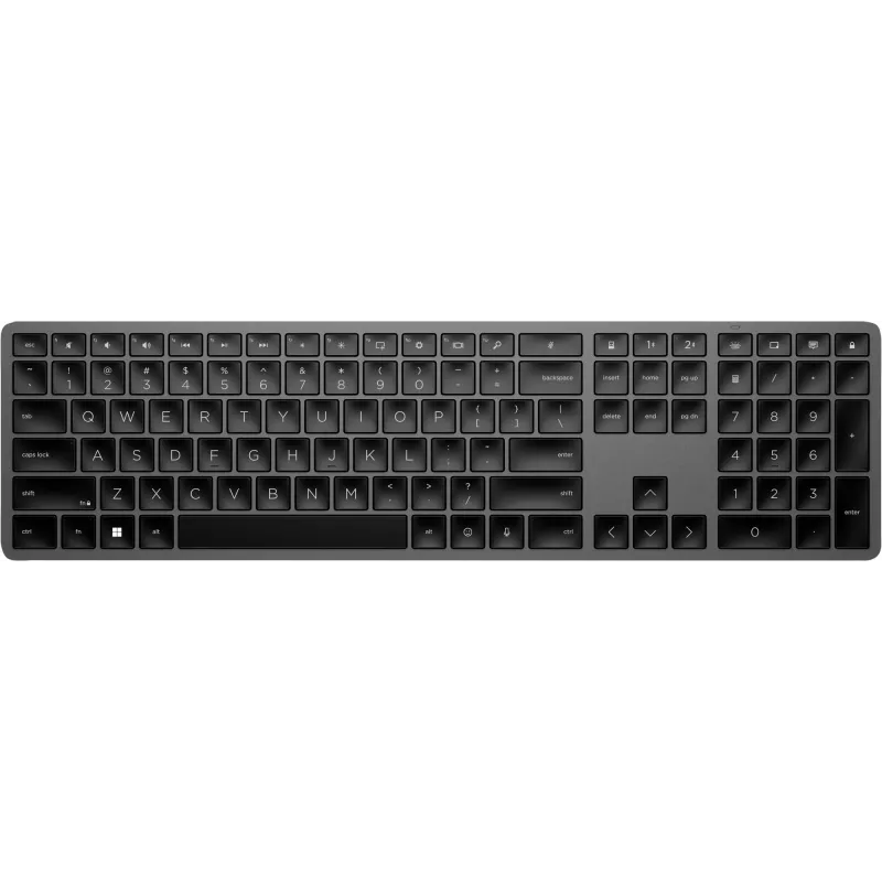 HP 975 Dual-Mode Wireless Tastatur Full-Size RF Wireless Bluetooth Schwarz