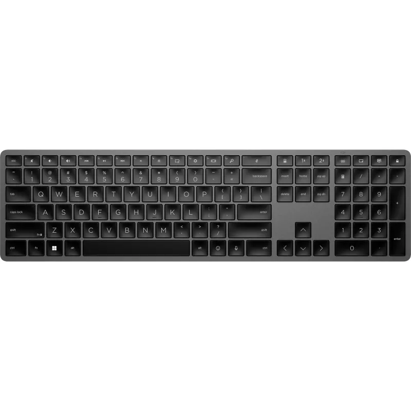 HP 975 Dual-Mode Wireless Tastatur Full-Size RF Wireless Bluetooth Schwarz
