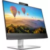 HP E24m G4 FHD USB-C Konferenzmonitor, 60,5 cm (23,8 Zoll), 1920 x 1080 Pixel, Full HD, LCD, 5 ms, Schwarz, Silber
