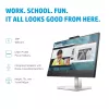 HP E24m G4 FHD USB-C Konferenzmonitor, 60,5 cm (23,8 Zoll), 1920 x 1080 Pixel, Full HD, LCD, 5 ms, Schwarz, Silber